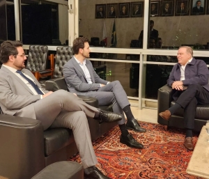 Paulo Abi-Ackel visita a ALMG e se re&uacute;ne com o presidente Tadeuzinho